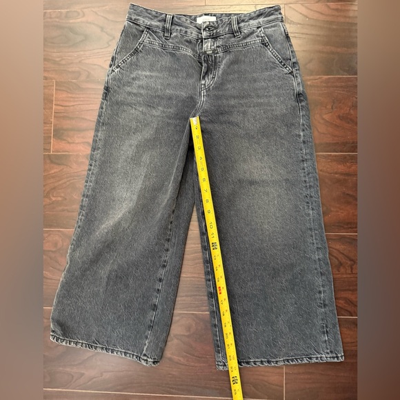 Closed x Free People Wide Leg Crop Jeans - Picture 4 of 11